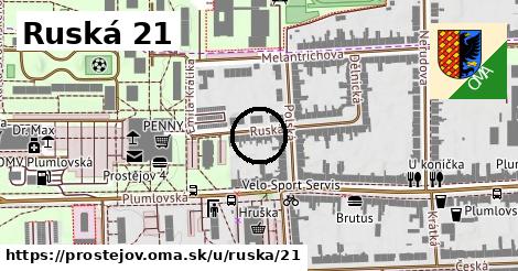 Ruská 21, Prostějov