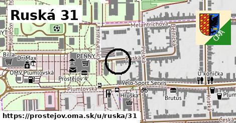 Ruská 31, Prostějov