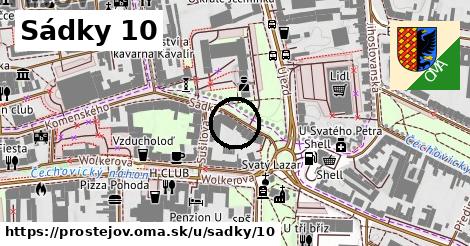 Sádky 10, Prostějov