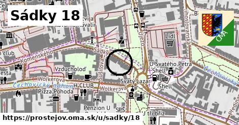 Sádky 18, Prostějov