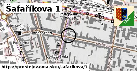 Šafaříkova 1, Prostějov