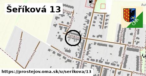 Šeříková 13, Prostějov