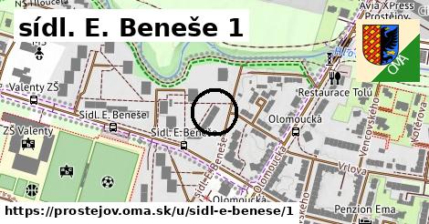 sídl. E. Beneše 1, Prostějov