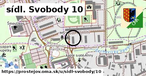 sídl. Svobody 10, Prostějov