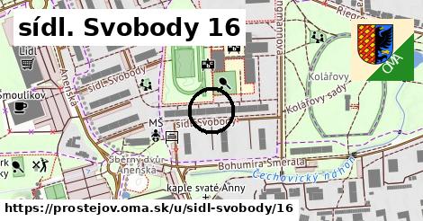 sídl. Svobody 16, Prostějov