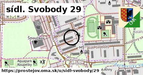 sídl. Svobody 29, Prostějov