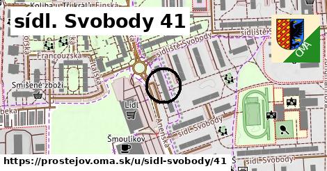sídl. Svobody 41, Prostějov