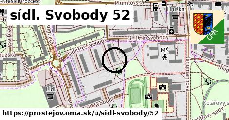 sídl. Svobody 52, Prostějov