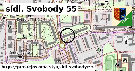 sídl. Svobody 55, Prostějov