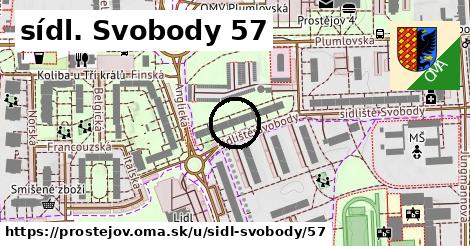 sídl. Svobody 57, Prostějov