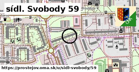 sídl. Svobody 59, Prostějov