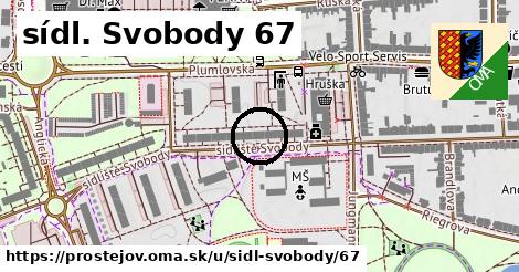 sídl. Svobody 67, Prostějov