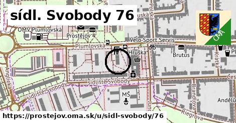 sídl. Svobody 76, Prostějov