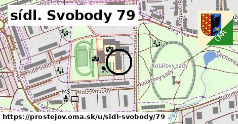 sídl. Svobody 79, Prostějov