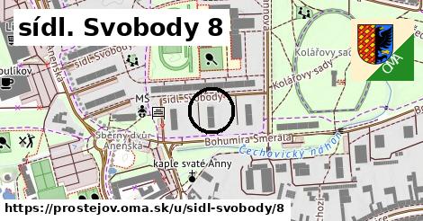 sídl. Svobody 8, Prostějov