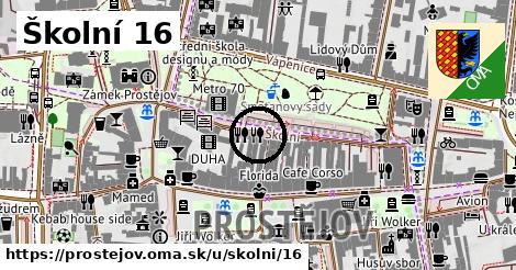 Školní 16, Prostějov