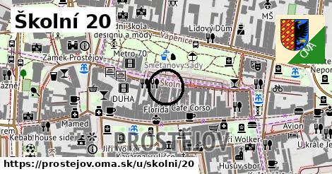 Školní 20, Prostějov