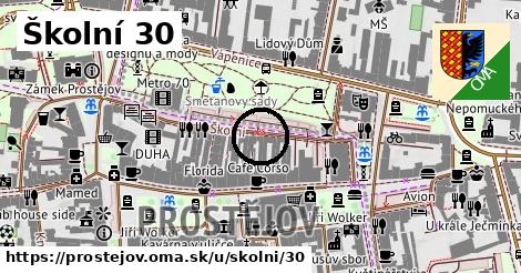 Školní 30, Prostějov