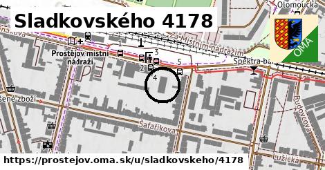 Sladkovského 4178, Prostějov