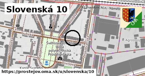 Slovenská 10, Prostějov