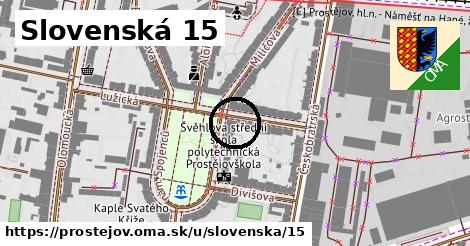 Slovenská 15, Prostějov