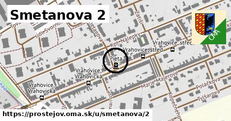 Smetanova 2, Prostějov