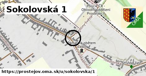 Sokolovská 1, Prostějov
