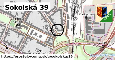 Sokolská 39, Prostějov