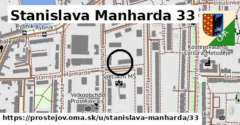 Stanislava Manharda 33, Prostějov