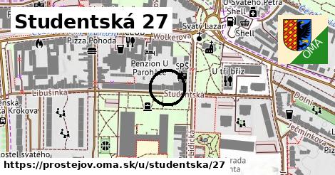 Studentská 27, Prostějov