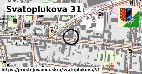 Svatoplukova 31, Prostějov