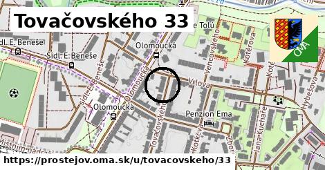 Tovačovského 33, Prostějov