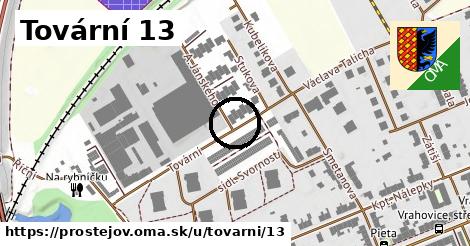 Tovární 13, Prostějov