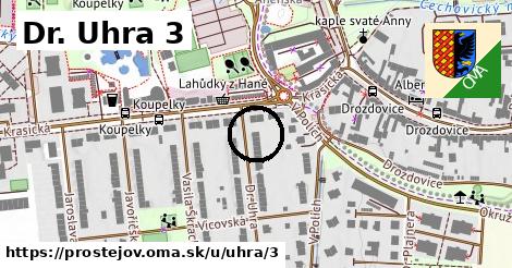 Dr. Uhra 3, Prostějov