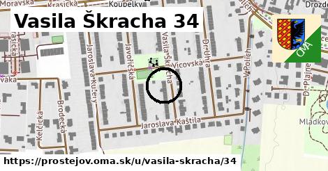 Vasila Škracha 34, Prostějov