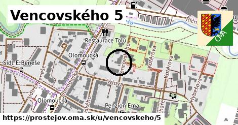 Vencovského 5, Prostějov