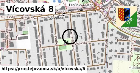 Vícovská 8, Prostějov