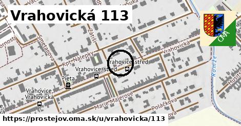 Vrahovická 113, Prostějov