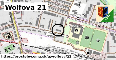 Wolfova 21, Prostějov