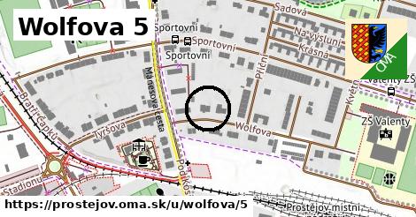 Wolfova 5, Prostějov