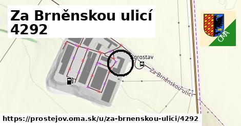 Za Brněnskou ulicí 4292, Prostějov