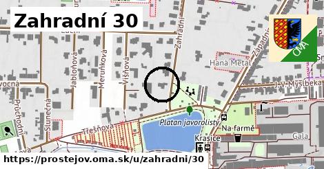 Zahradní 30, Prostějov
