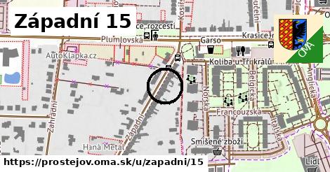 Západní 15, Prostějov