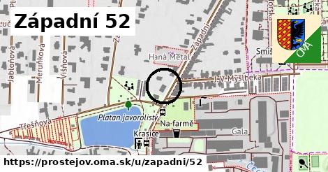 Západní 52, Prostějov