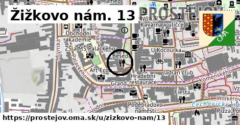 Žižkovo nám. 13, Prostějov