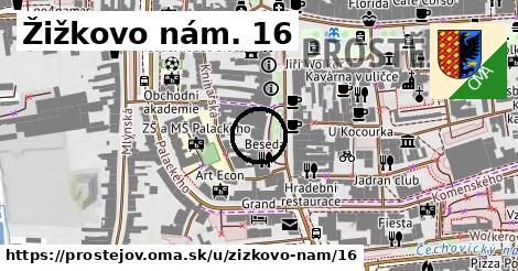 Žižkovo nám. 16, Prostějov