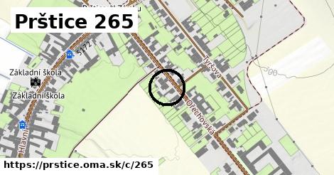 Prštice <span class="supisne">265</span>