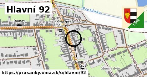 Hlavní 92, Prušánky