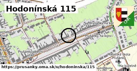 Hodonínská 115, Prušánky