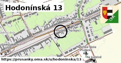 Hodonínská 13, Prušánky